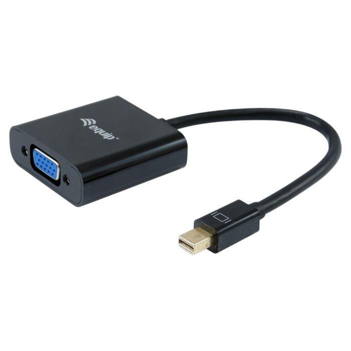 Adaptador Mini DisplayPort para VGA EQUIP 133432 (0,17 m - Mini DisplayPort - Preto), miniatura 2