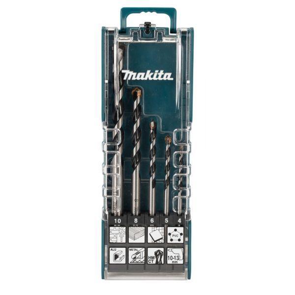 Conjunto de Brocas Multimaterial MAKITA E-14255 (TCT - 5 Peças), miniatura 2