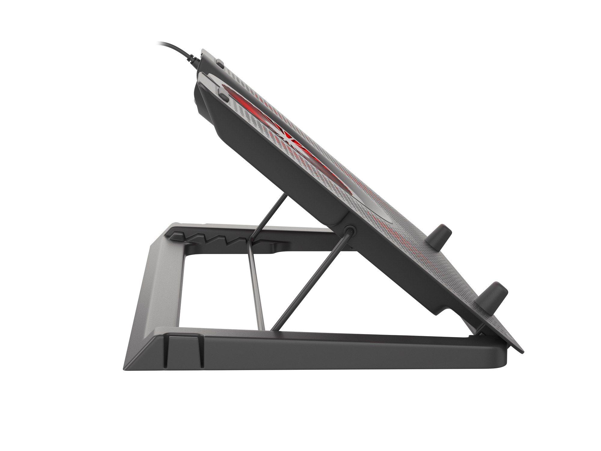Base de Refrigeração para Portátil GENESIS Oxid 550 (17,3″ - 2800 RPM - Preto/Vermelho), miniatura 5