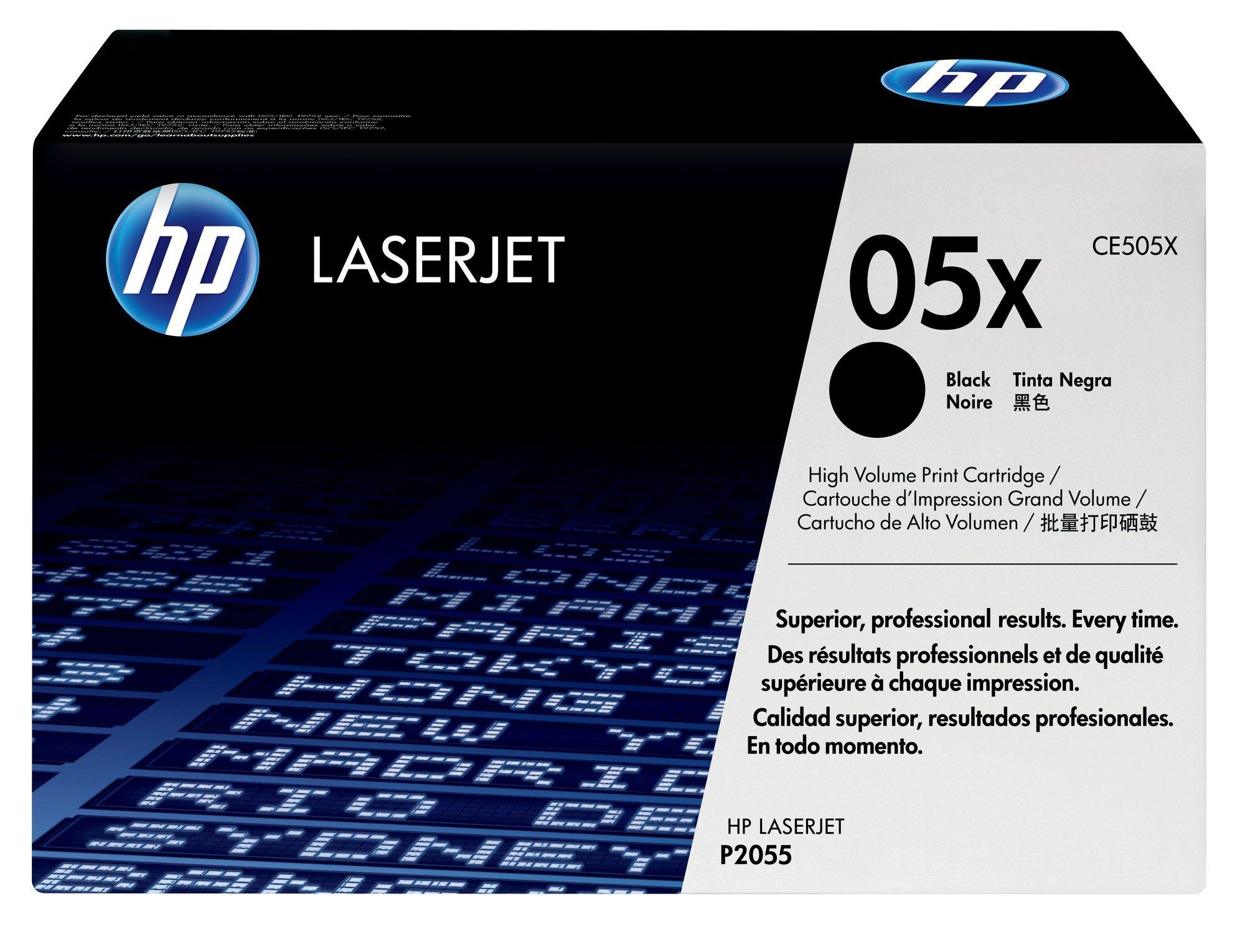 Toner HP CE505X (6500 páginas - Preto)