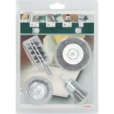 Conjunto de Escovas de Arame BOSCH 2609256553 (4 Peças), miniatura 2