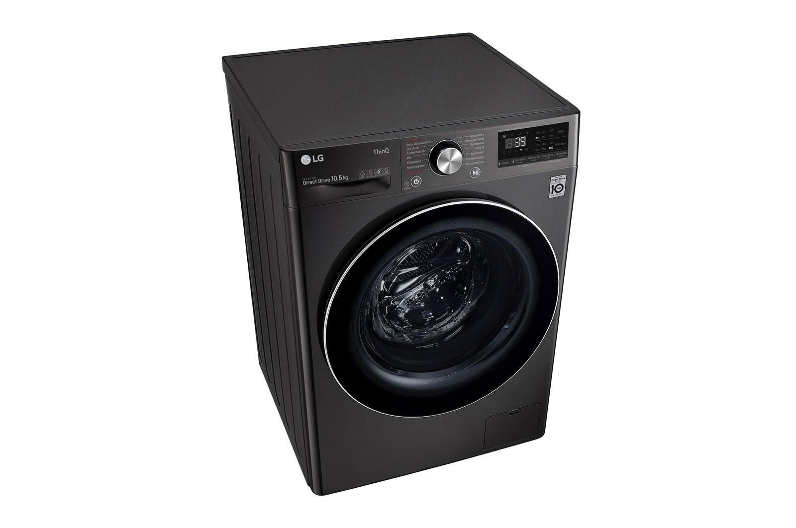 Máquina de Lavar Roupa Independente LG F6WV710P2S (1600 RPM - A - B - Preto/Inox), miniatura 8