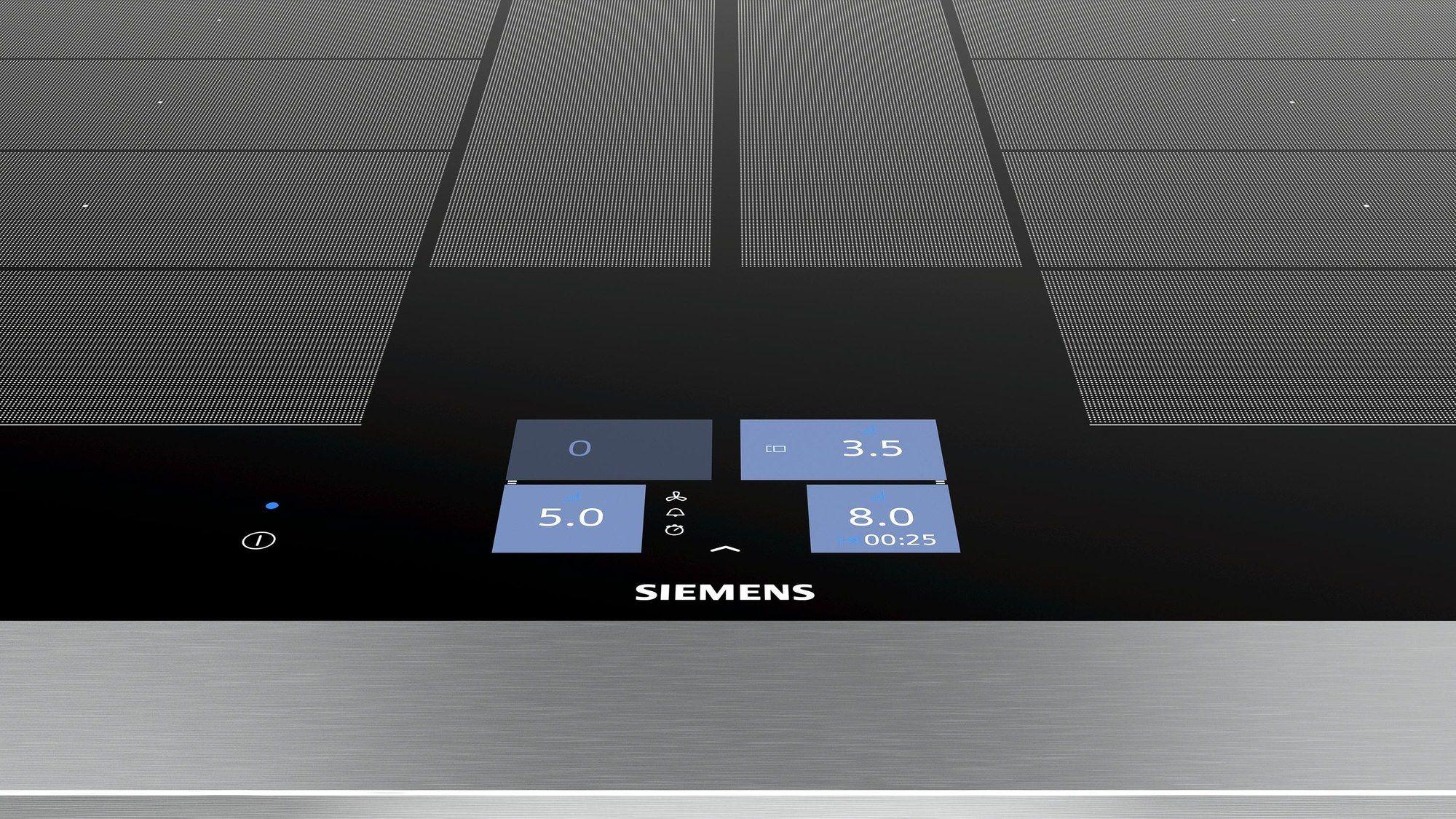 Placa de Indução de Encastre SIEMENS EX801KYW1E (Tátil - Altura 5,6 cm - Encastre - Preto), miniatura 2