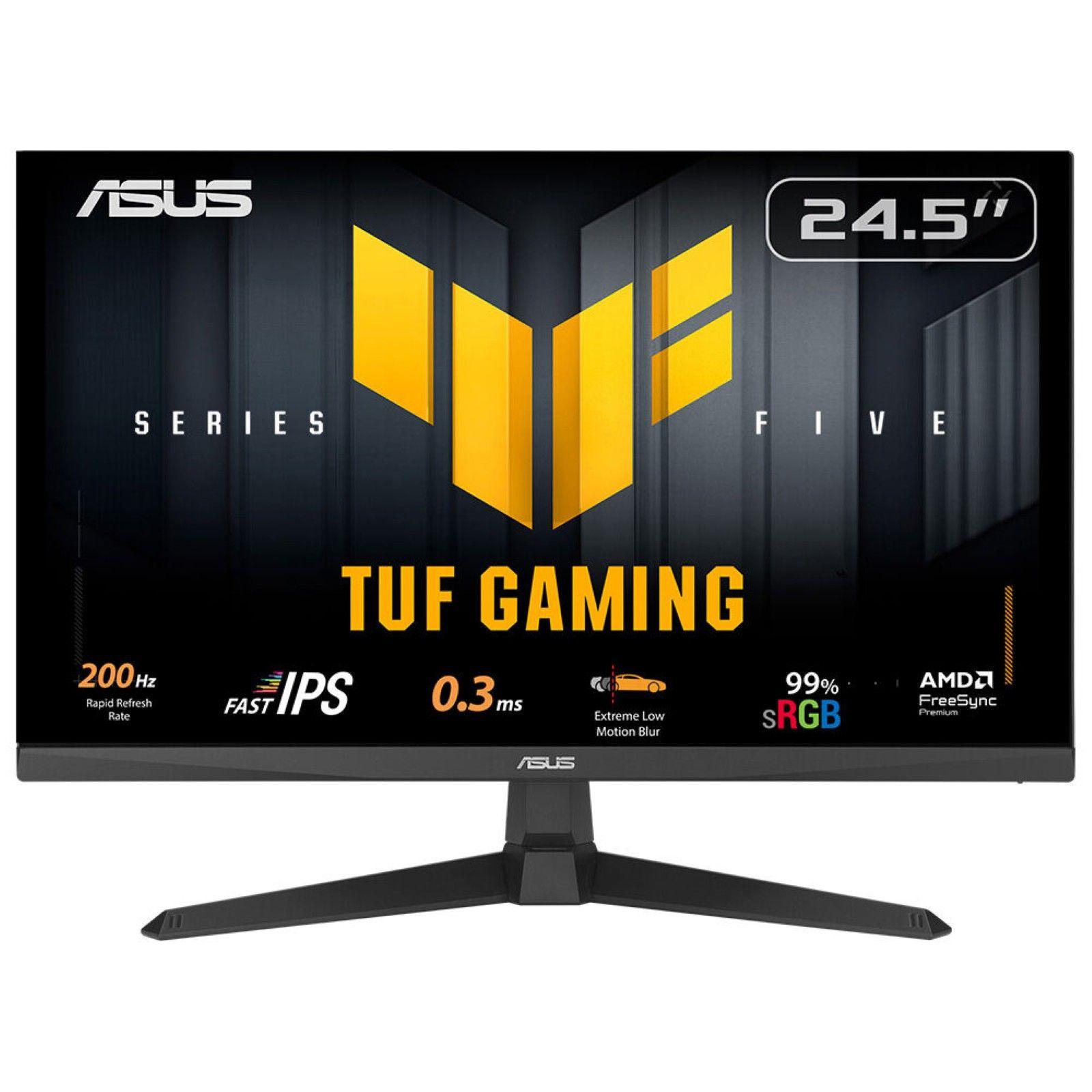 Monitor ASUS TUF Gaming VG259Q5A (24,5" - Fast IPS - 200 Hz - Preto)