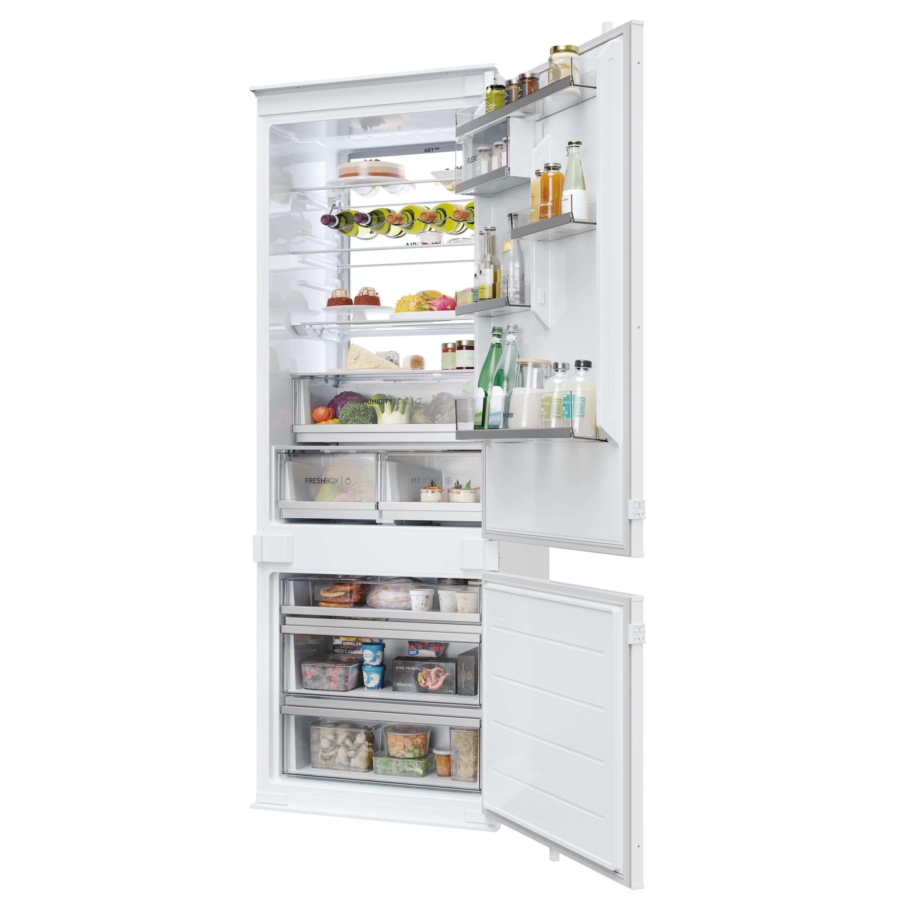 Frigorífico Combinado Encastre HAIER HBW7719C (400 l - hOn - 193,5x69x55 cm - Branco) — miniatura 3