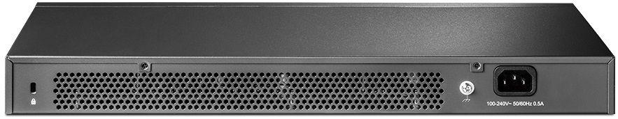 Switch TP-LINK TL-SG3428X (Gigabit Ethernet - 10, 100, 1000 Mbit/s - 12 MB - Preto) — miniatura 4