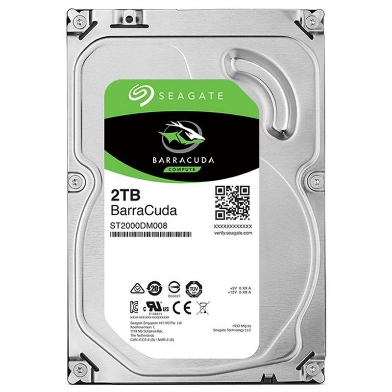Disco Rígido Interno SEAGATE Barracuda ST2000DM008 (2 TB - 3.5" - Serial ATA III) — miniatura 3