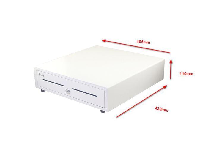 Gaveta de Dinheiro EQUIP 351011 (12V - RJ11 - 4 Notas/8 Moedas - Branco) — miniatura 8