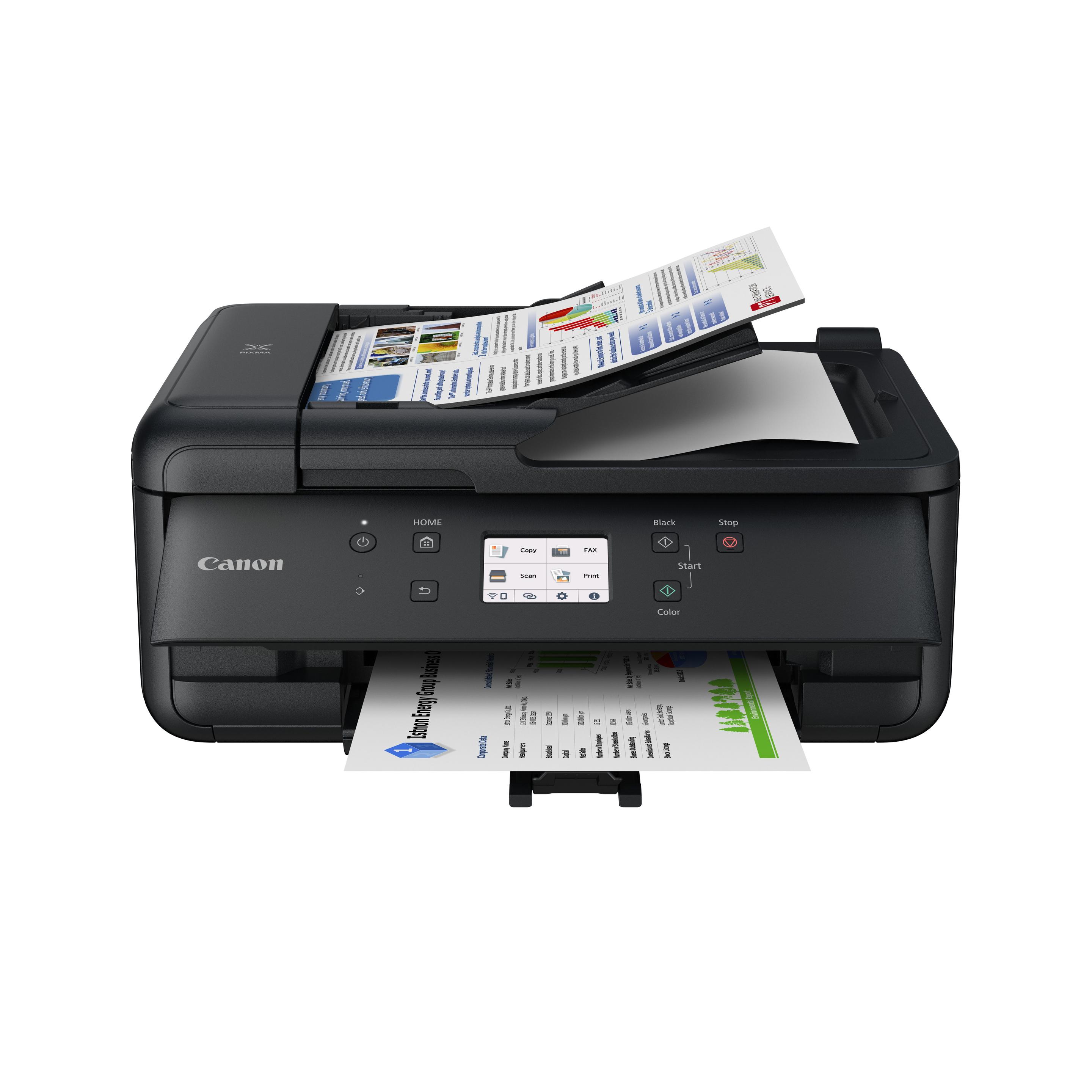 Impressora Multifunções CANON PIXMA TR7650 (A4 - Impressão a cores - 100 folhas - Preto) — miniatura 2