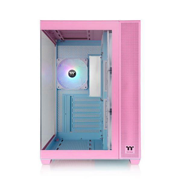Caixa PC THERMALTAKE View 380 TG ARGB Bubble Pink (ATX, micro ATX, Mini-ITX - PS2 - Midi Tower - Rosa), miniatura 2