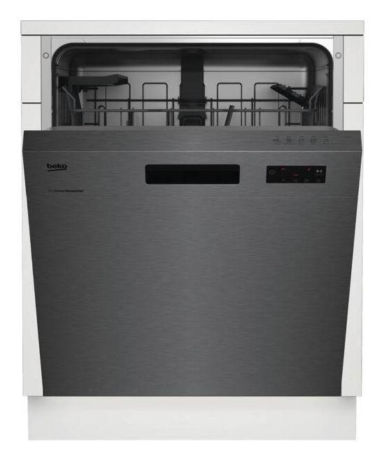 Máquina de Lavar Loiça de Encastre BEKO BDUN16440X (14 talheres - B - 44 dB - Inox Escovado), miniatura 2