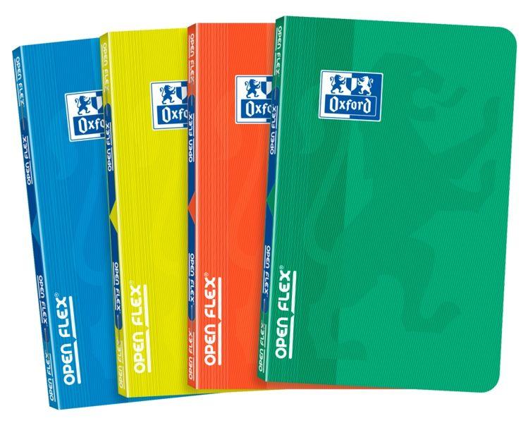 Caderno Agrafado OXFORD School Classic Openflex (Plástico - Cores sortidas)