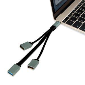 Hub USB-C LOGILINK UA0315 (Preto e Cinzento), miniatura 6
