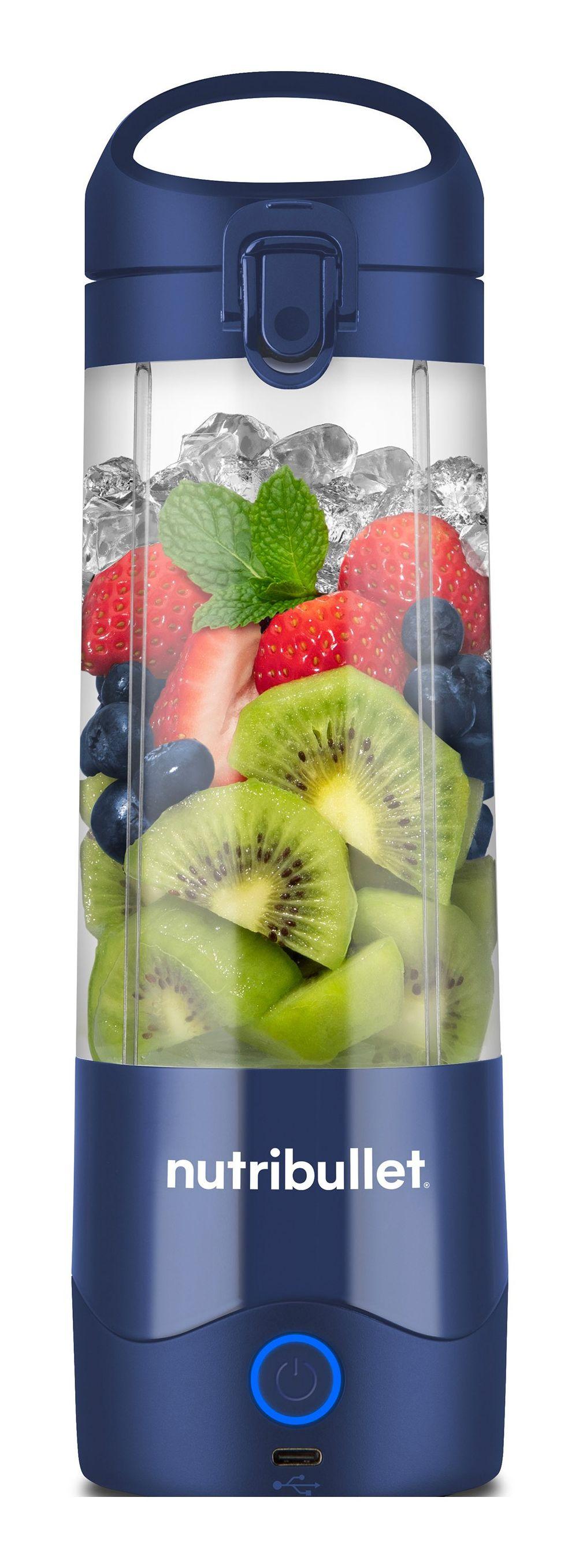 Liquidificadora Desportiva NUTRIBULLET NBP003NBL (Liquidificadora desportiva - 0,475 l - Bateria - Azul-marinho)