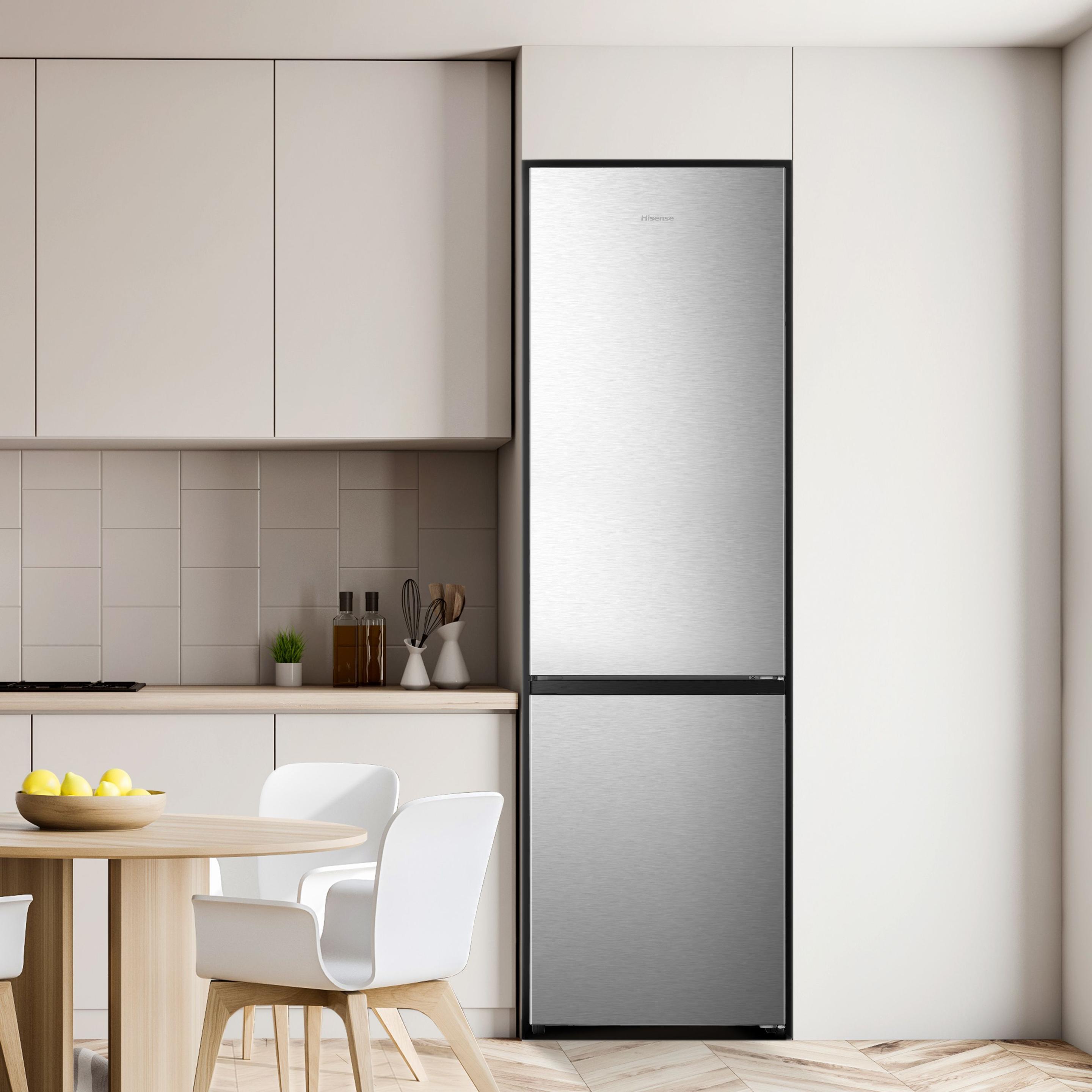 Frigorífico Combinado Independente HISENSE RB440N4ACA (336 L - 201,7x59,5x57,9 cm - 60 cm - Inox) — miniatura 9