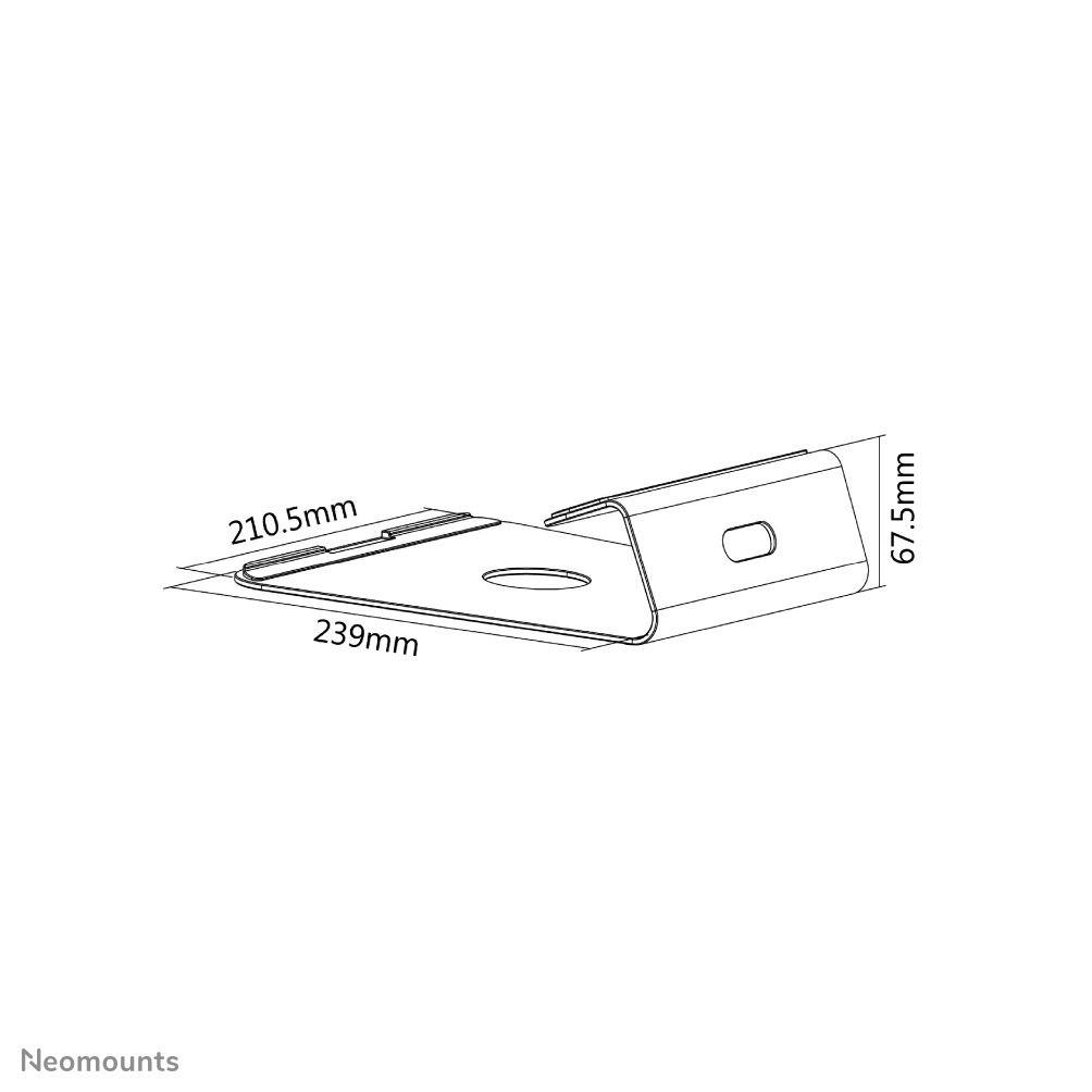 Suporte para Computador Portátil NEOMOUNTS NSLS025 (43,2 cm - Prateado) — miniatura 15