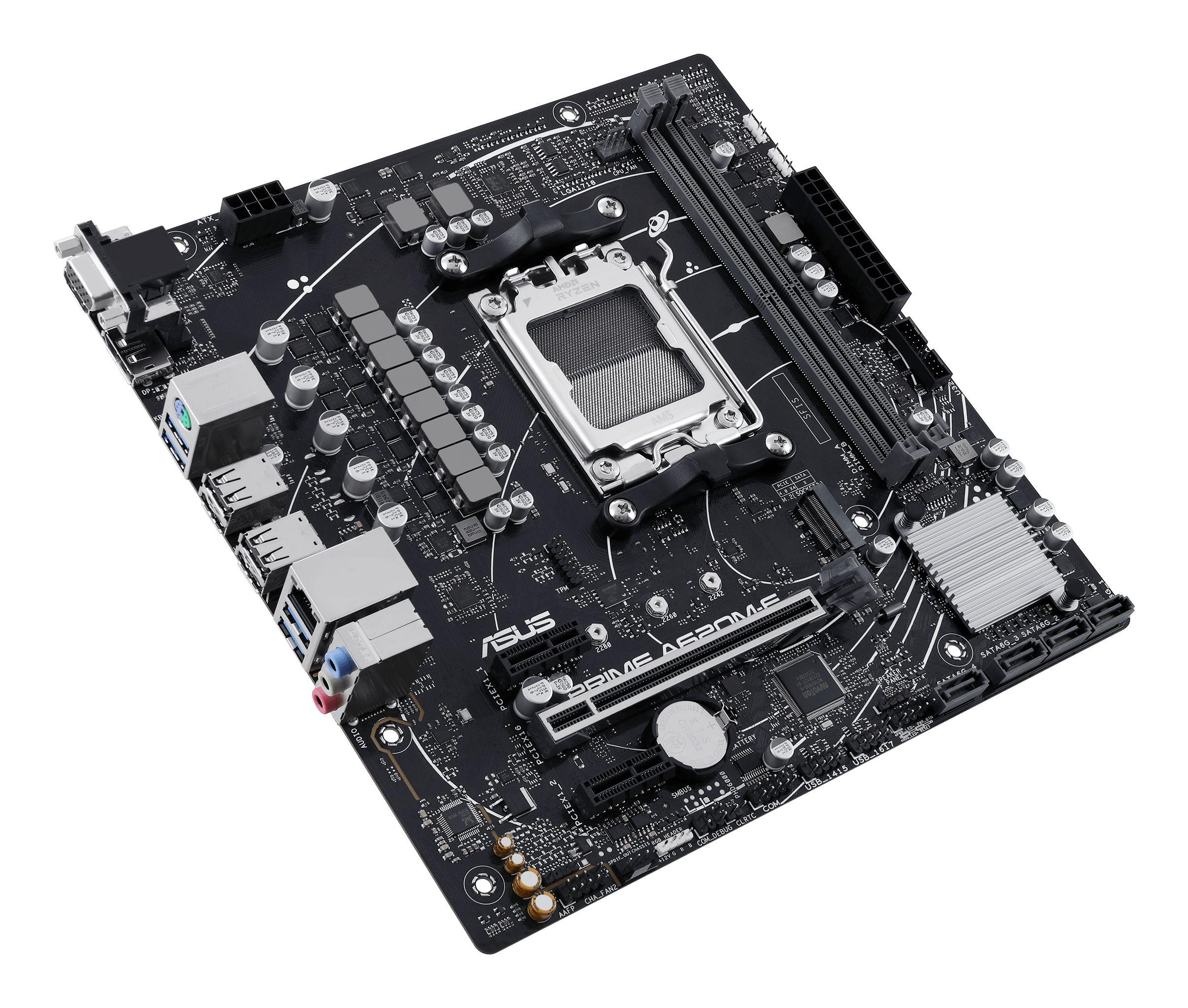 Motherboard ASUS PRIME A620M-E-CSM (AM5 - AMD Ryzen 7000 Series - micro ATX), miniatura 5