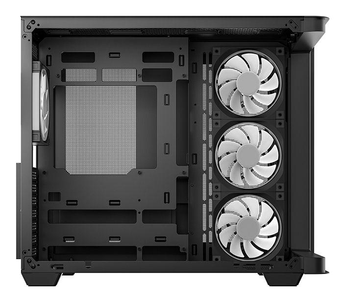 Caixa de Computador DEEPCOOL CG530U 4F (ATX, Micro ATX, ITX - Tower - ABS, SPCC, vidro temperado - Preto) — miniatura 3