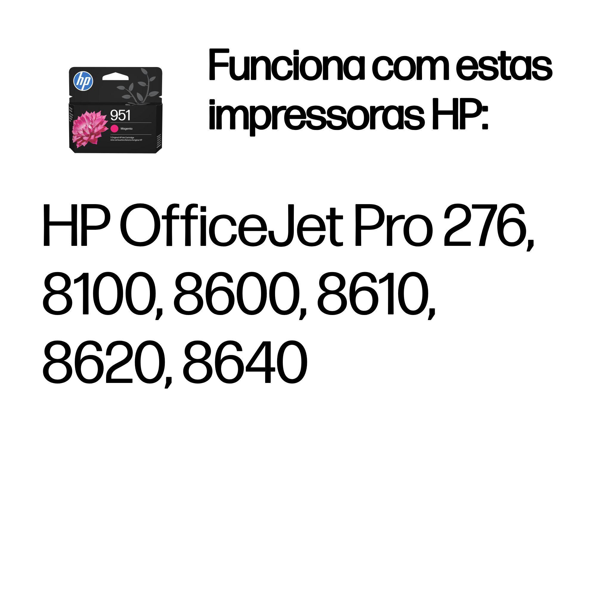 Tinteiro HP 951 (535 páginas - Magenta), miniatura 2