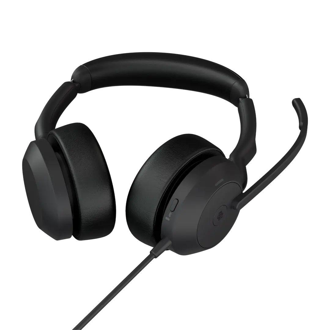 Headset JABRA Evolve2 50 (Binaural - Com fios - Supra-aural - Preto), miniatura 2