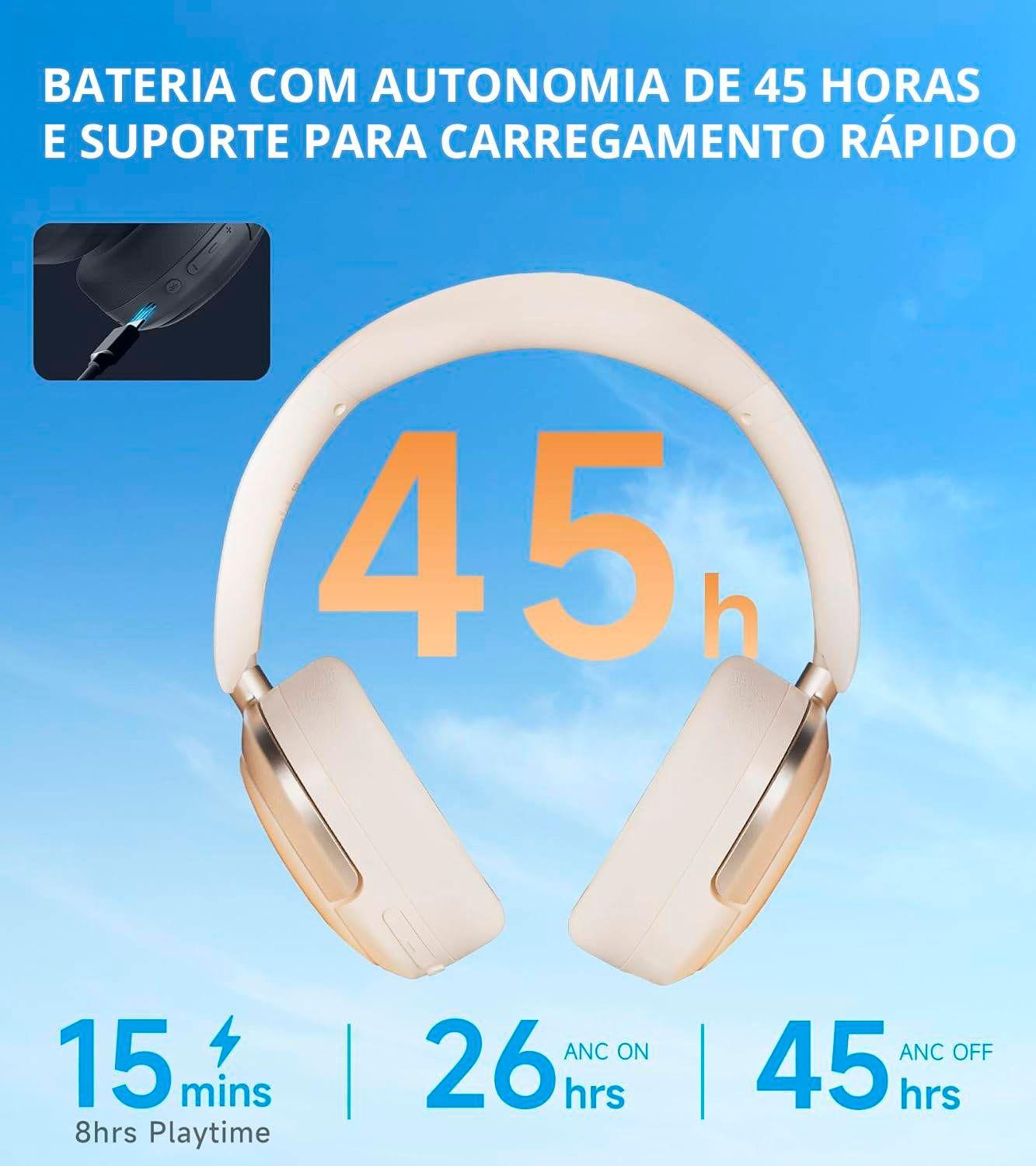 Auscultadores EDIFIER Atom Max (Ativo, até 44 dB - Marfim) — miniatura 5