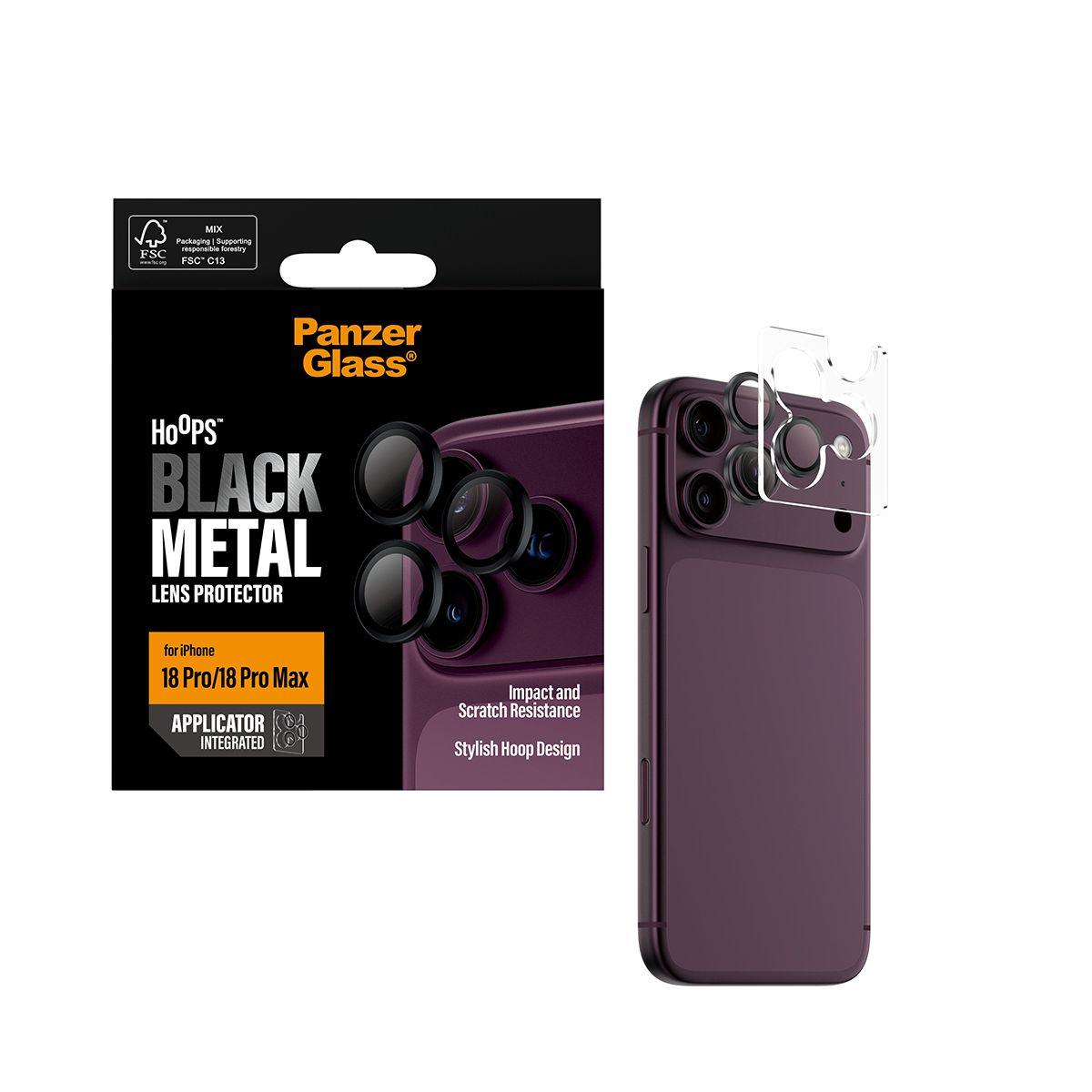 Protetor de Lentes de Câmara PANZERGLASS Hoops (Preto) — miniatura 5