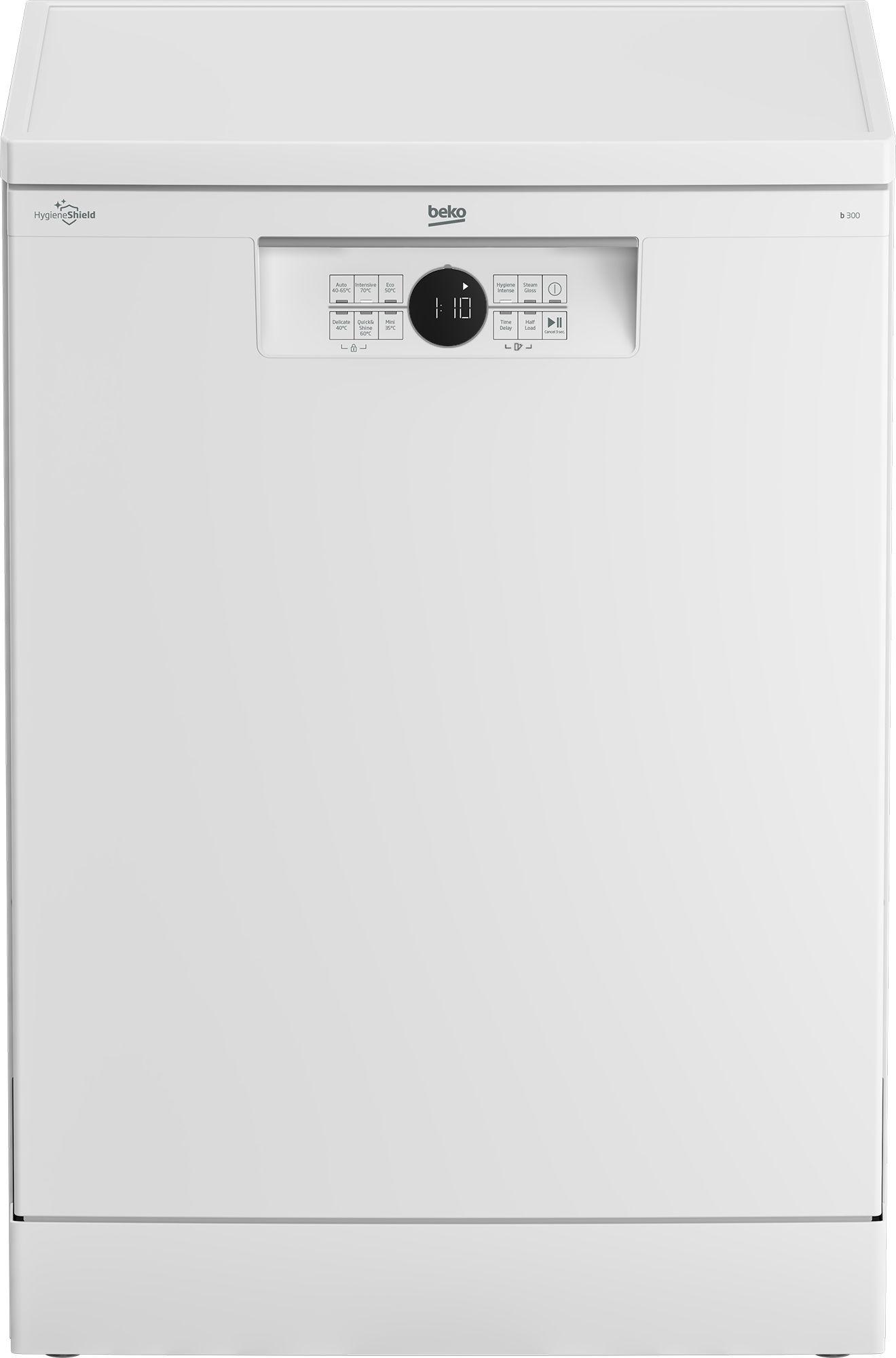 Máquina de Lavar Loiça Independente BEKO BDFN26430W (14 talheres - B - 9,9 l - Branco)