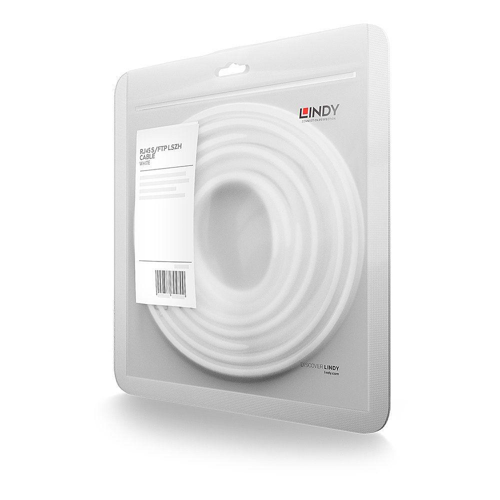 Cabo de Rede LINDY 47320 (0,3 m - Cat7 - RJ-45 - Branco), miniatura 2