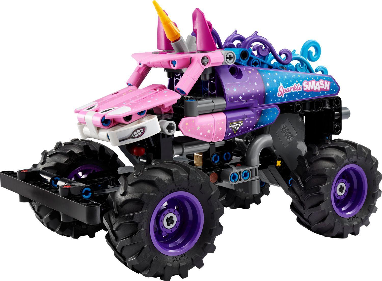 LEGO 42220 Technic Pull-back Monster Jam™ Sparkle Smash™ (7+ anos - 243 peças)
