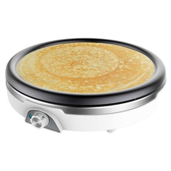 Máquina de Crepes CECOTEC Fun Crepestone XL Inox (Altura 10,3 cm - Aço inoxidável)
