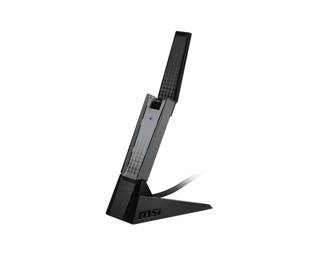 Adaptador USB Wi-Fi MSI GUAX18 (Wi-Fi 6 - 1201 Mbit/s - Dual Band - Preto), miniatura 4