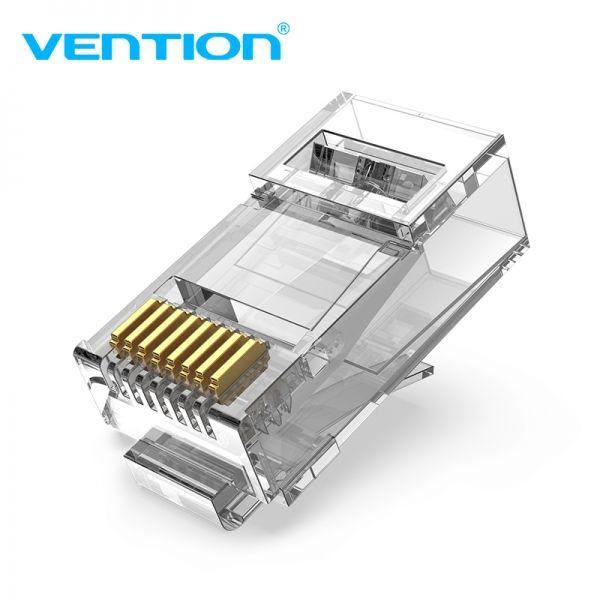 Conetor RJ45 VENTION IDGR0-10 (Transparente) — miniatura 2
