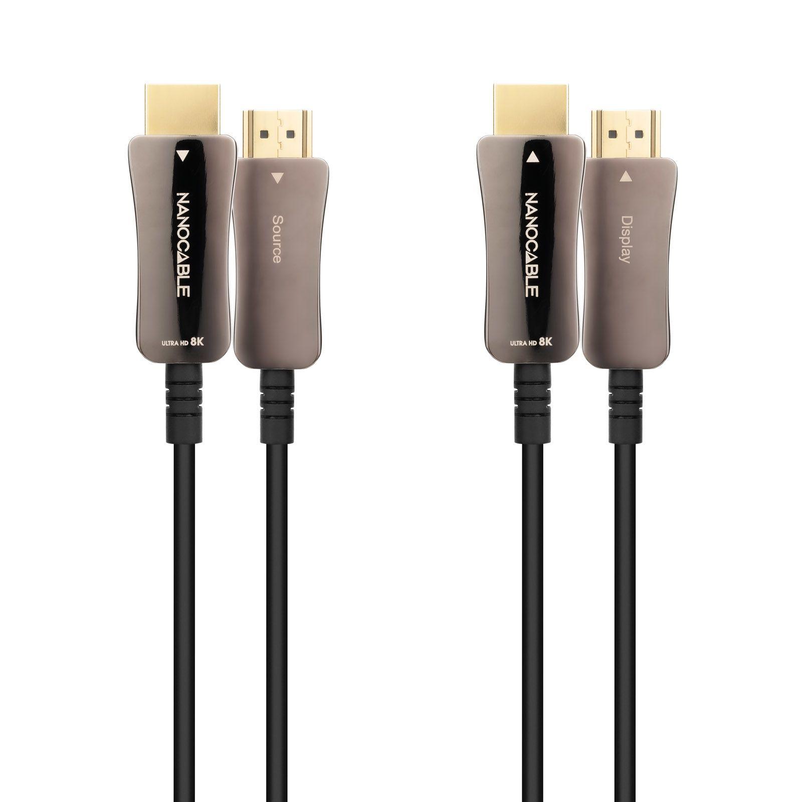 Cabo HDMI NANOCABLE 10.15.2110 (10 m - 120 Hz - HDMI Type A - Preto) — miniatura 2