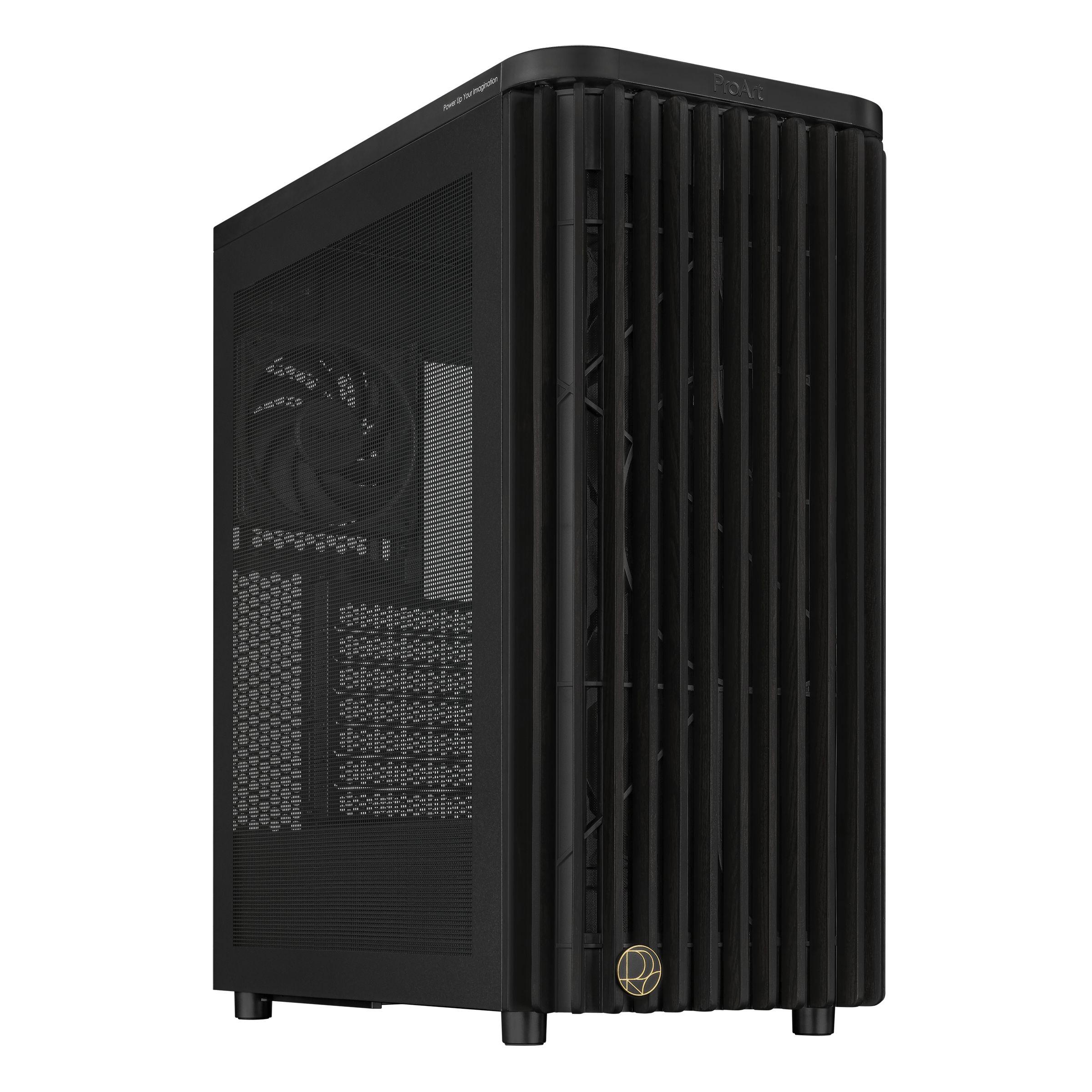 Caixa PC ASUS ProArt PA401 Wood Edition Mesh Panel (Madeira - 16 cm - 31,5 cm - Preto)