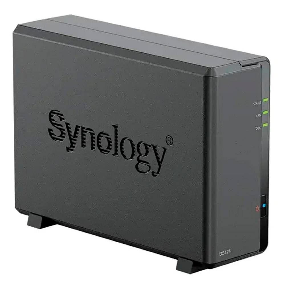 NAS SYNOLOGY DiskStation DS124 (2.5/3.5 " - SATA - DiskStation Manager - Preto) — miniatura 3