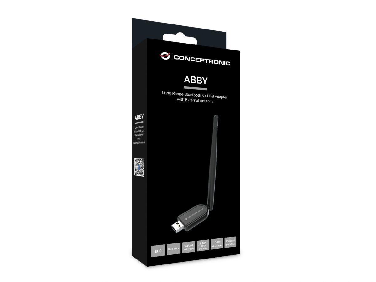 Adaptador Bluetooth USB CONCEPTRONIC ABBY07B (5.1+EDR - USB - 3 Mbit/s) — miniatura 4