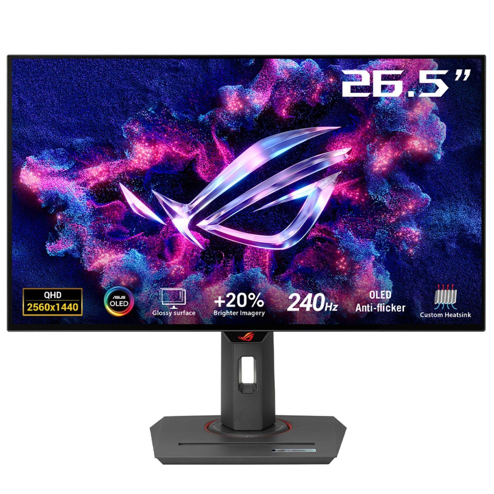 Monitor ASUS ROG Strix OLED XG27AQDMG (26,5" - WOLED - 240 Hz - Preto)