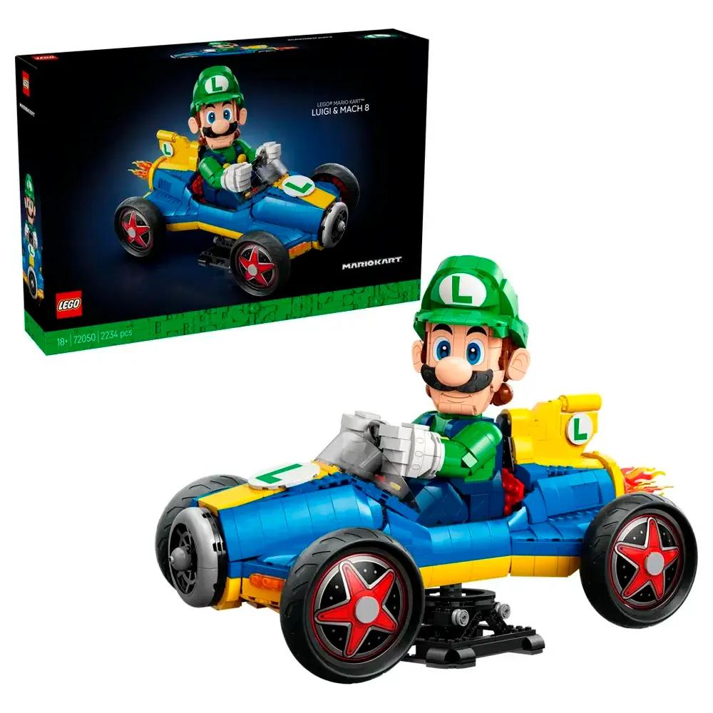 LEGO 72050 Super Mario Mario Kart™: Luigi e Flecha 8 (18+ anos - 2234 peças) — miniatura 3