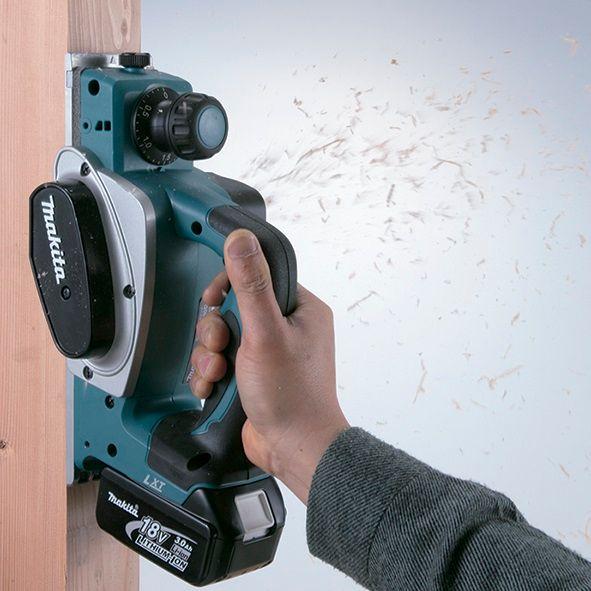 Plaina a Bateria MAKITA DKP180Z (Preto e Azul), miniatura 3