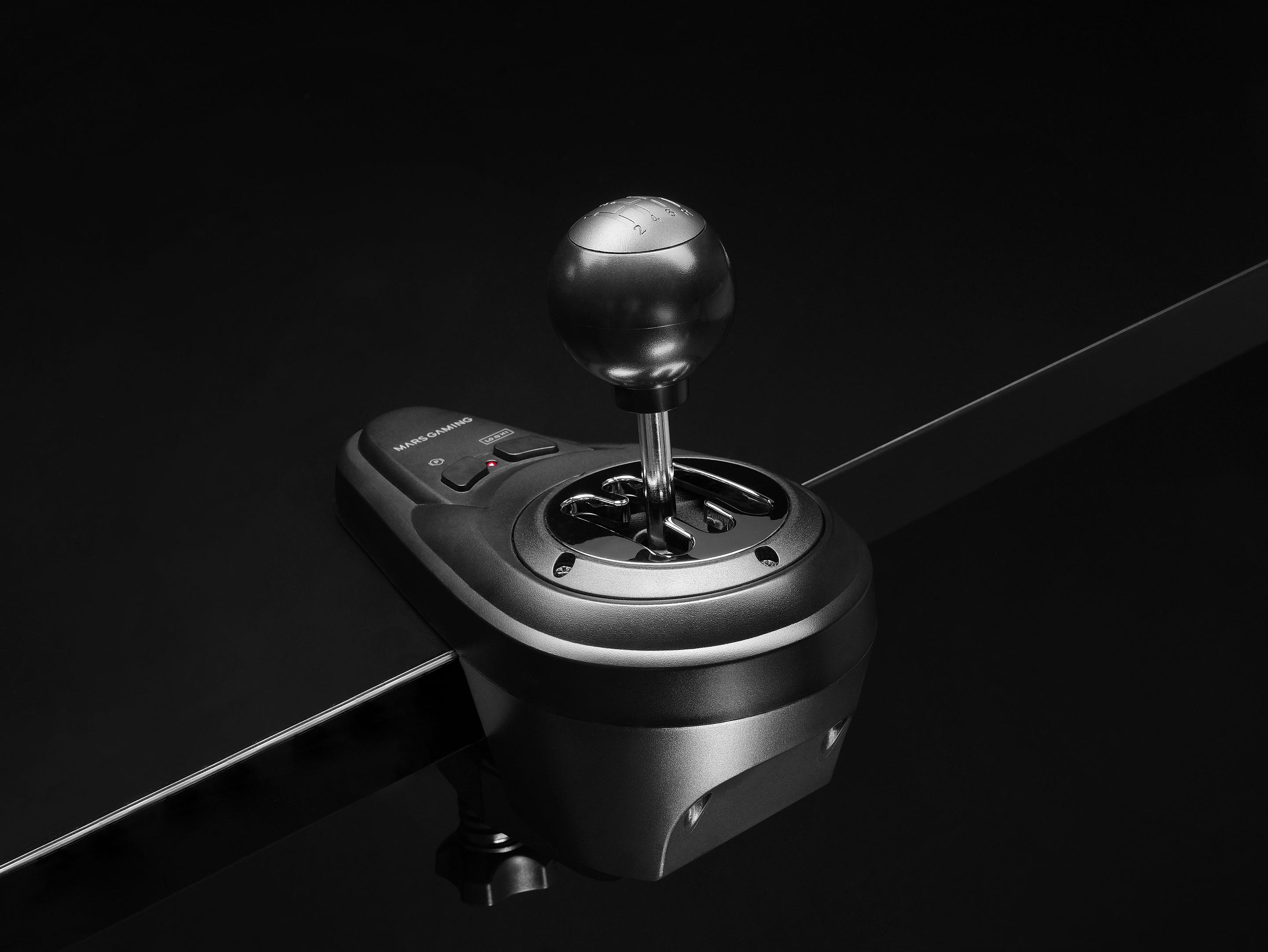 Volante MARS GAMING MWH-RSX (Com fios - Preto), miniatura 5