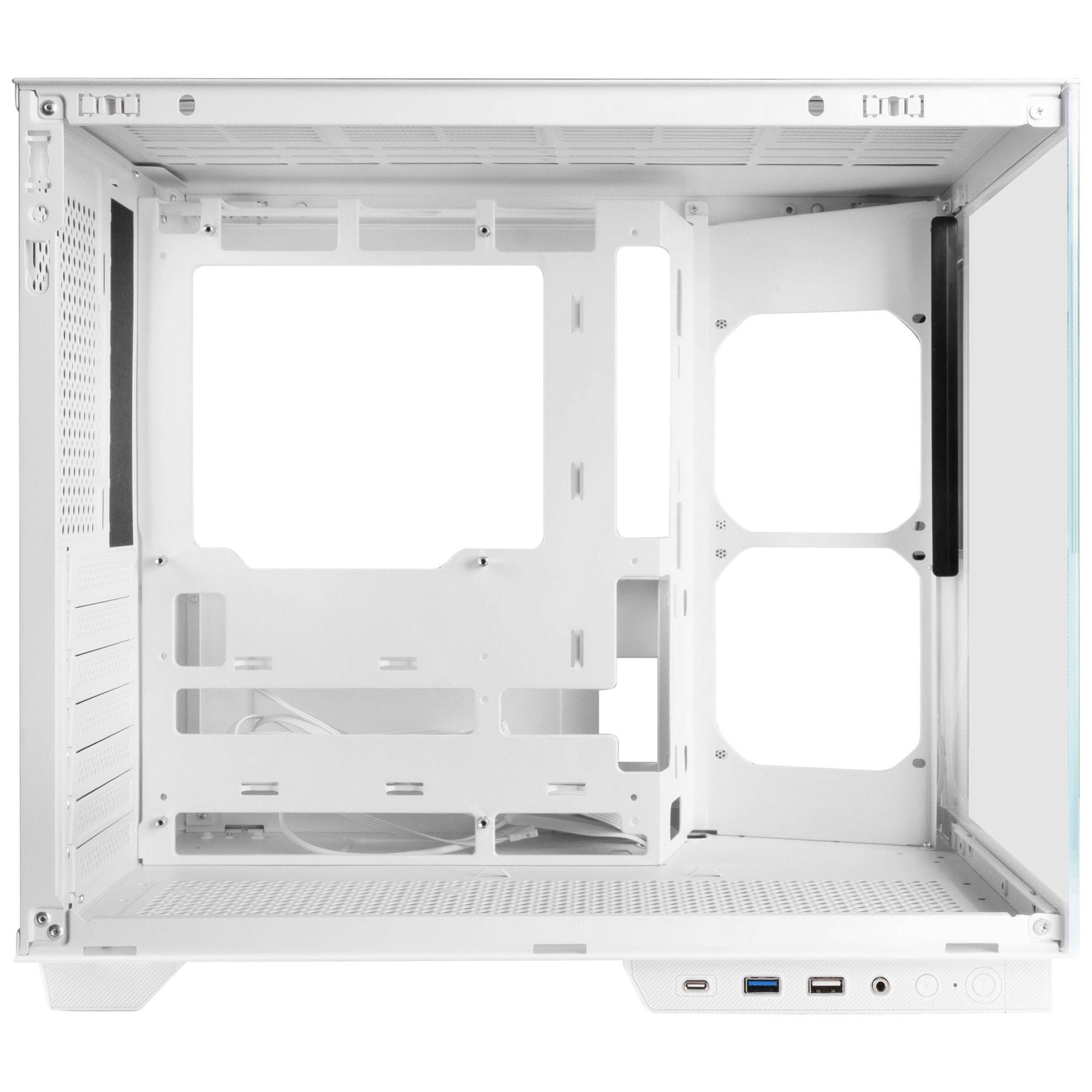 Caixa ATX MARS GAMING MC-MIRAGE (Ecrã IPS 7,2″ - Branco) — miniatura 5