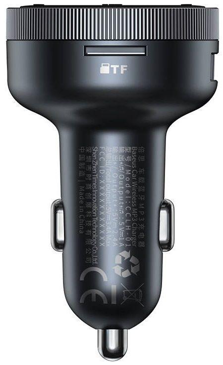 Transmissor FM BASEUS CCLH-01 (Preto) — miniatura 4
