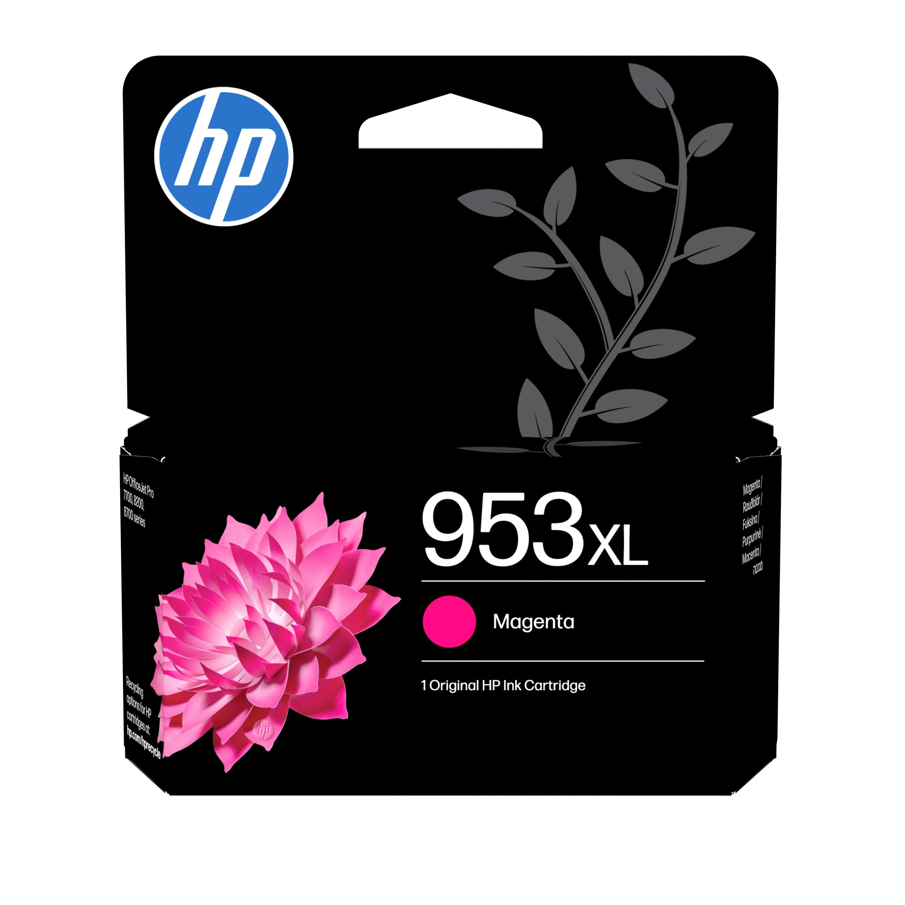 Tinteiro HP 953XL F6U17AE (1450 páginas - Magenta)