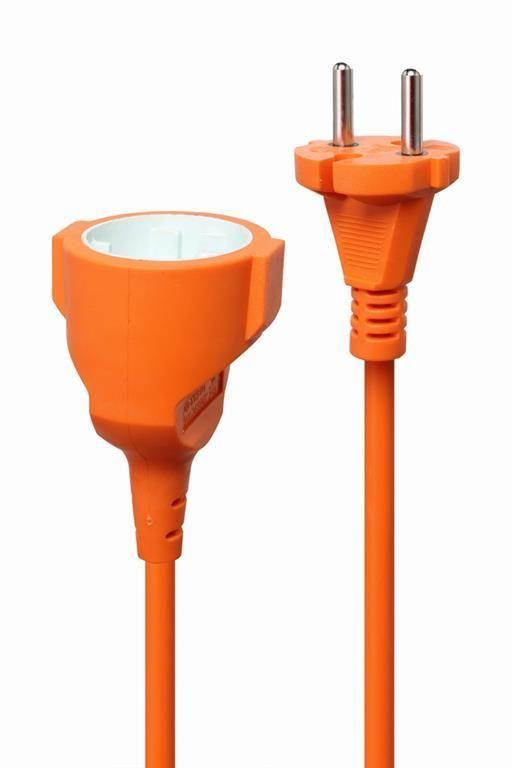 Extensão Elétrica GEMBIRD PC-186XOD-O-20M (20 m - Laranja)