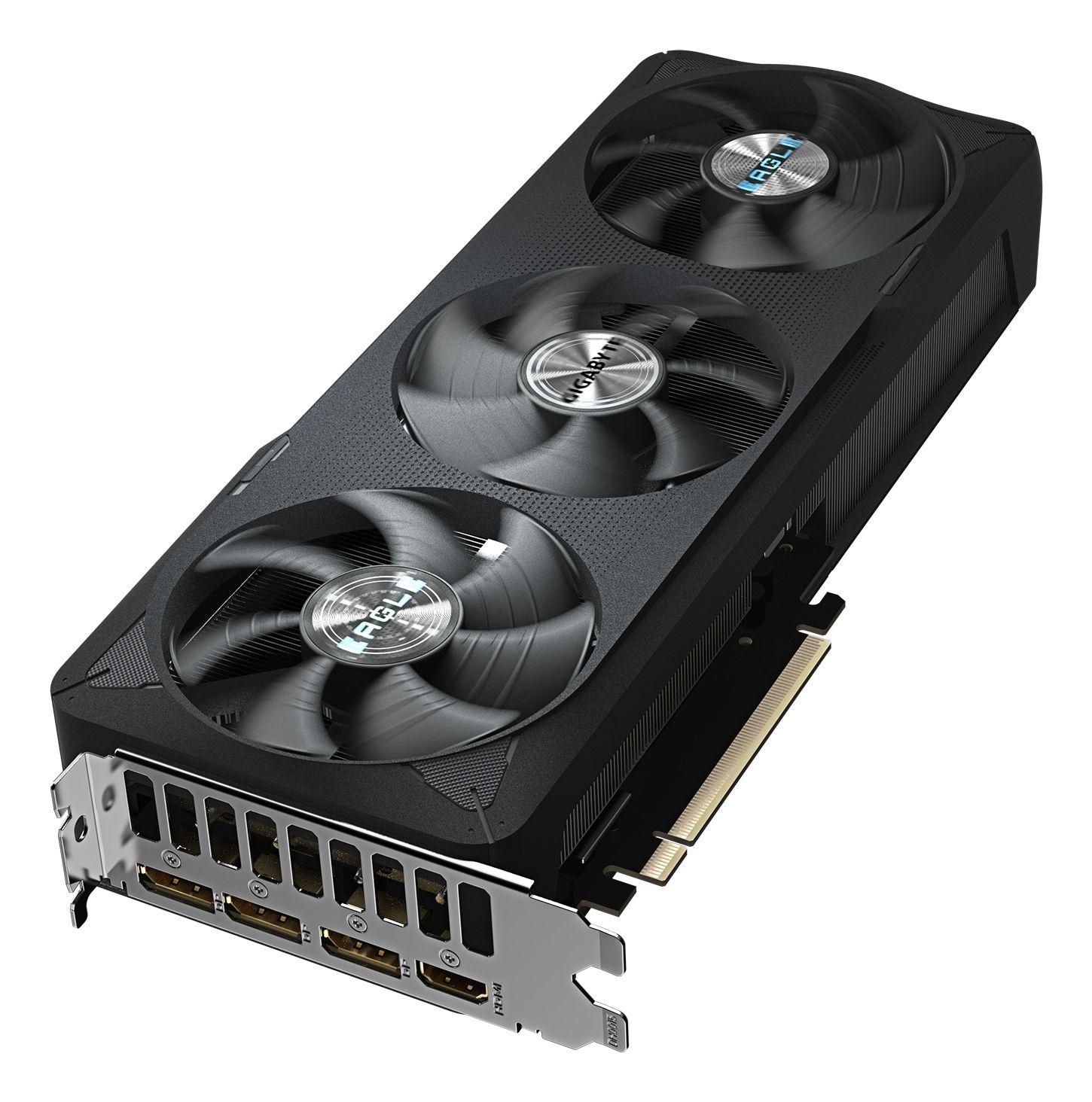 Placa Gráfica GIGABYTE GeForce RTX 5070 EAGLE OC SFF 12G (GeForce RTX 5070 - 28000 MHz - Altura total/comprimento total - Preto) — miniatura 4