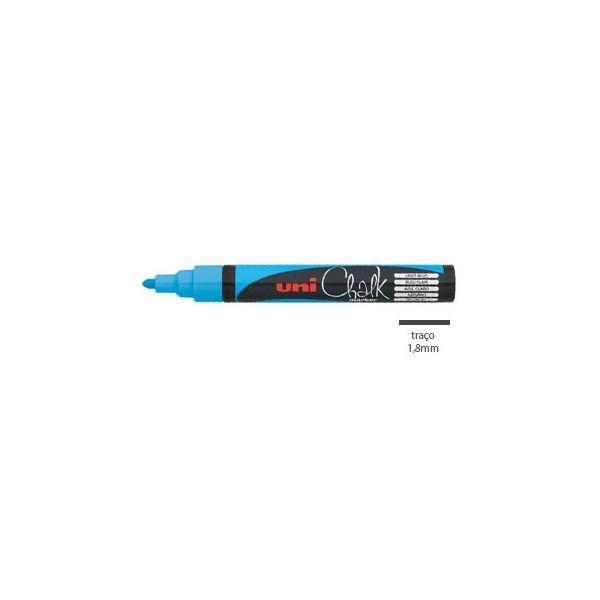 Marcador de Giz Líquido UNIBALL PWE-5M (Azul-claro), miniatura 2