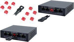 Conjunto de Bloqueadores RJ45 LOGILINK MP0086 (10 Bloqueadores e Chave)