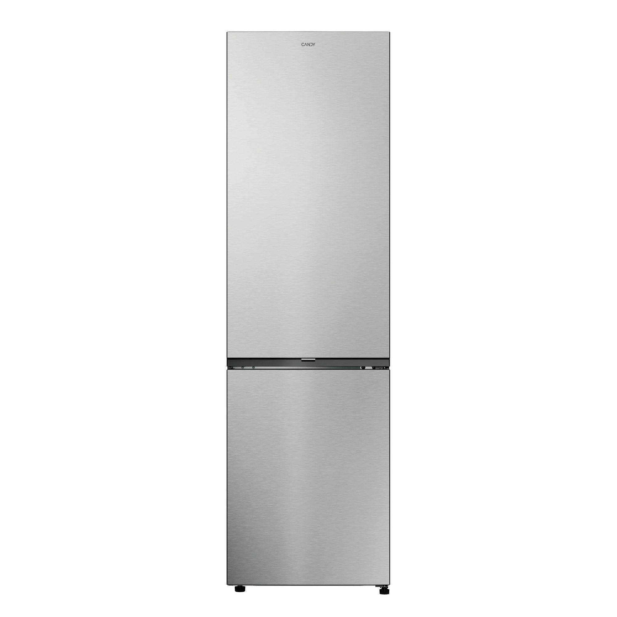 Frigorífico Combinado Independente CANDY CNCQ2T620AX (409 l - 205x59,5x66,7 cm - 205 cm - Inox)