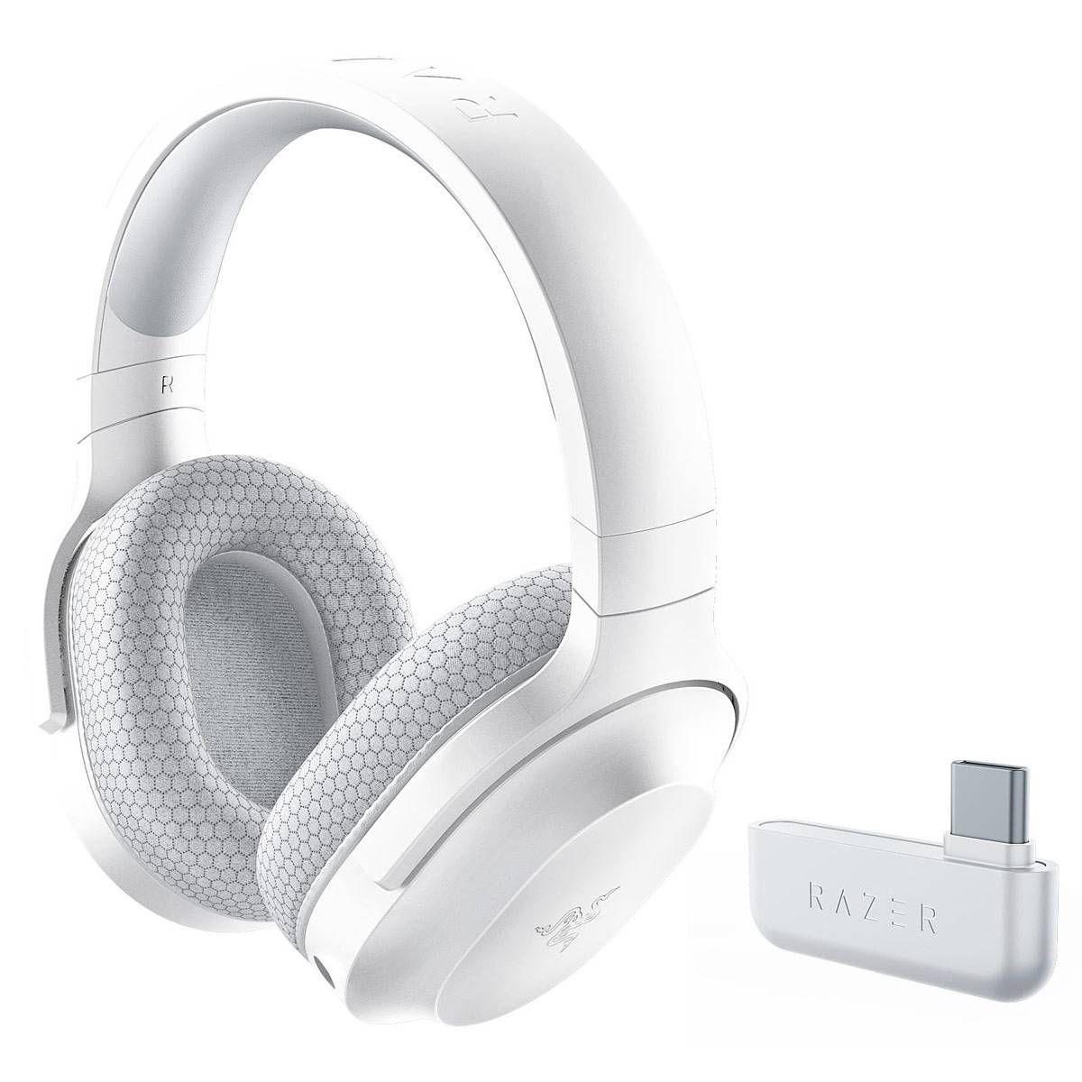 Headset Gaming RAZER Barracuda X (Binaural - Com fios e sem fios - Circum-aural - Branco) — miniatura 2