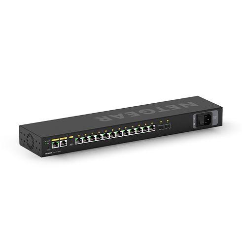 Switch Gerido NETGEAR MSM4214X-100EUS M4250-12M2XF (2.5G Ethernet - 2,5G Ethernet - 16 MB - Preto) — miniatura 4